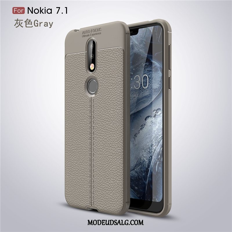 Nokia 7.1 Etui Cover Blød Beskyttelse Hemming Af Personlighed