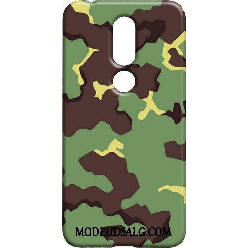 Nokia 7.1 Etui Nubuck Kreativ Super Camouflage Beskyttelse