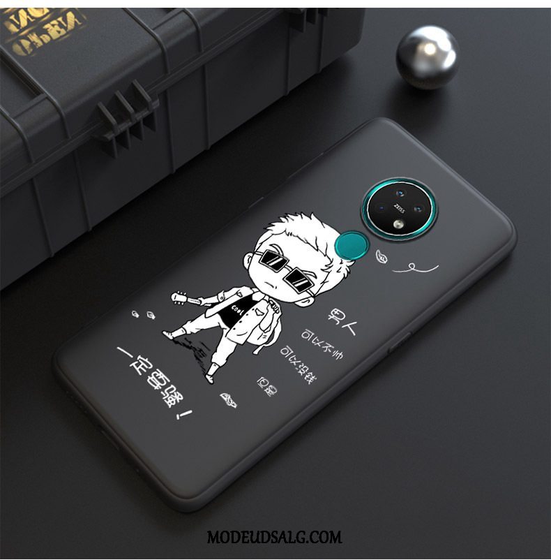 Nokia 7.2 Etui / Cover Blød Cartoon Nubuck Silikone