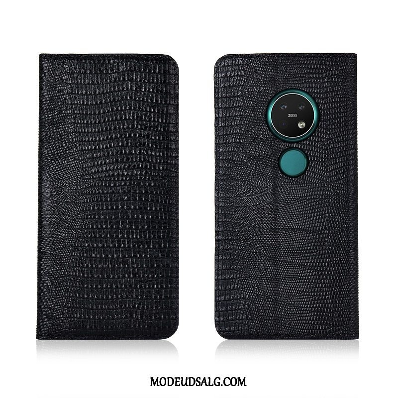 Nokia 7.2 Etui Folio Mønster Clamshell Silikone Cover