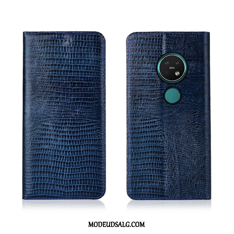 Nokia 7.2 Etui Folio Mønster Clamshell Silikone Cover