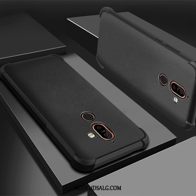 Nokia 7 Plus Etui / Cover Gasbag Anti-fald Silikone Simple