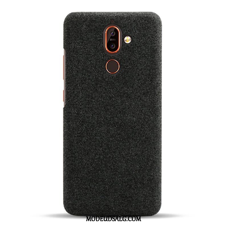 Nokia 7 Plus Etui Cover Grå Anti-fald Simple Let Tynd