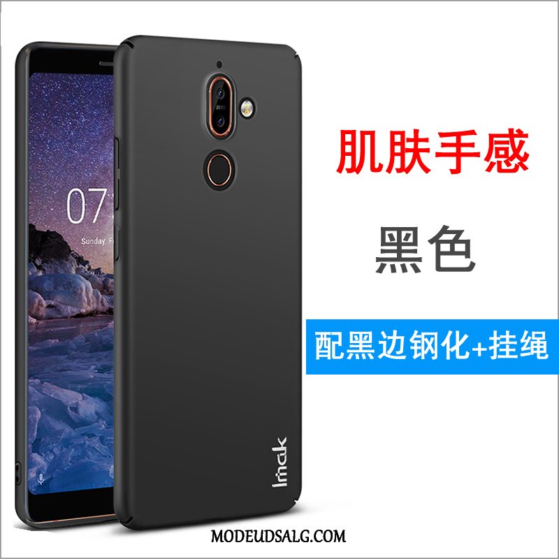 Nokia 7 Plus Etui Hvid Silikone Cover Glat Anti-fald