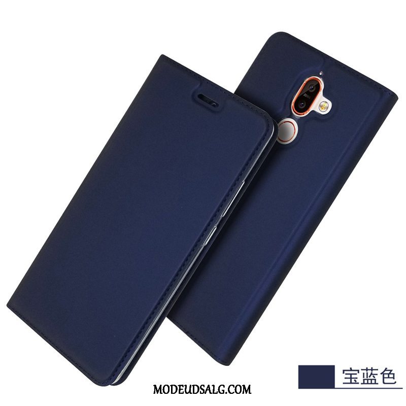 Nokia 7 Plus Etui Kort Lyserød Clamshell Business Support