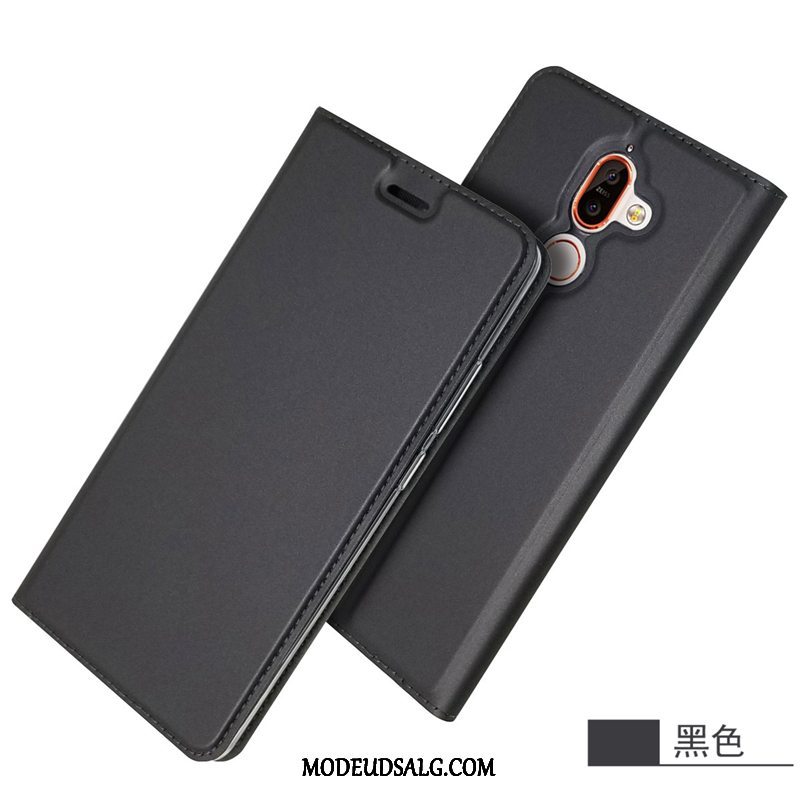 Nokia 7 Plus Etui Kort Lyserød Clamshell Business Support