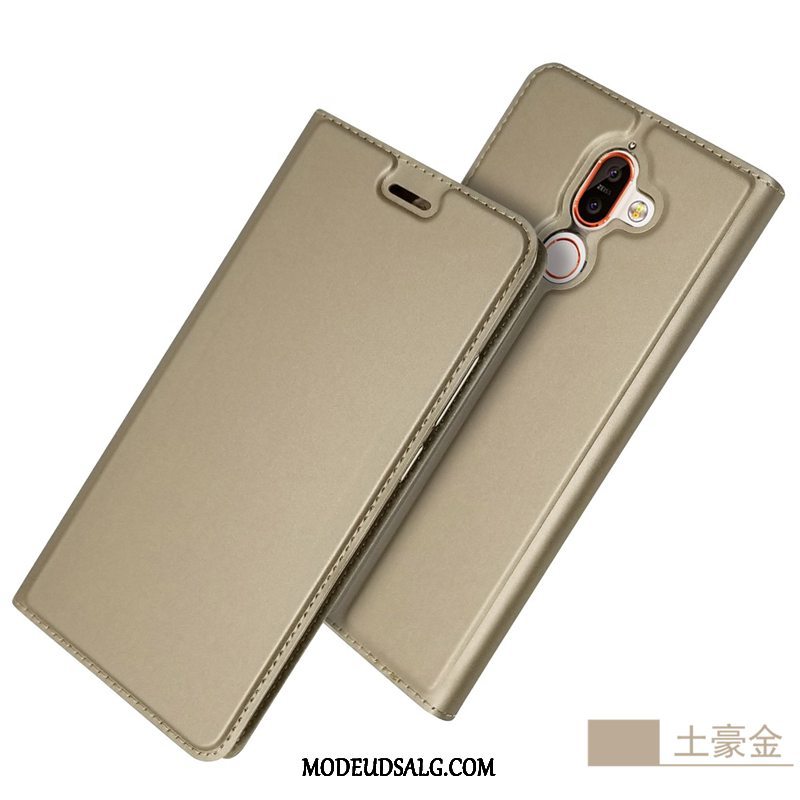 Nokia 7 Plus Etui Kort Lyserød Clamshell Business Support