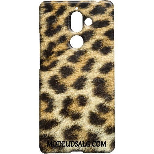 Nokia 7 Plus Etui Lilla Af Personlighed Leopard Beskyttelse Cover