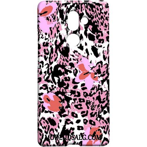 Nokia 7 Plus Etui Lilla Af Personlighed Leopard Beskyttelse Cover