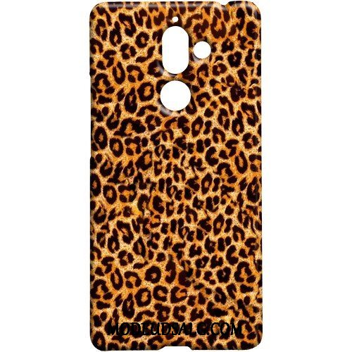 Nokia 7 Plus Etui Lilla Af Personlighed Leopard Beskyttelse Cover