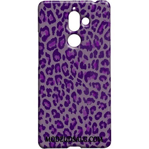 Nokia 7 Plus Etui Lilla Af Personlighed Leopard Beskyttelse Cover