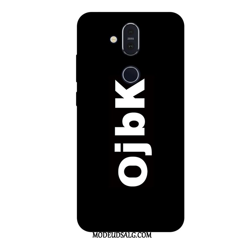 Nokia 8.1 Etui / Cover Anti-fald Elskeren Rød Alt Inklusive