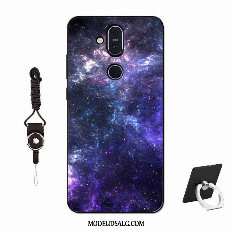 Nokia 8.1 Etui / Cover Beskyttelse Blød Skridsikre Silikone Elskeren