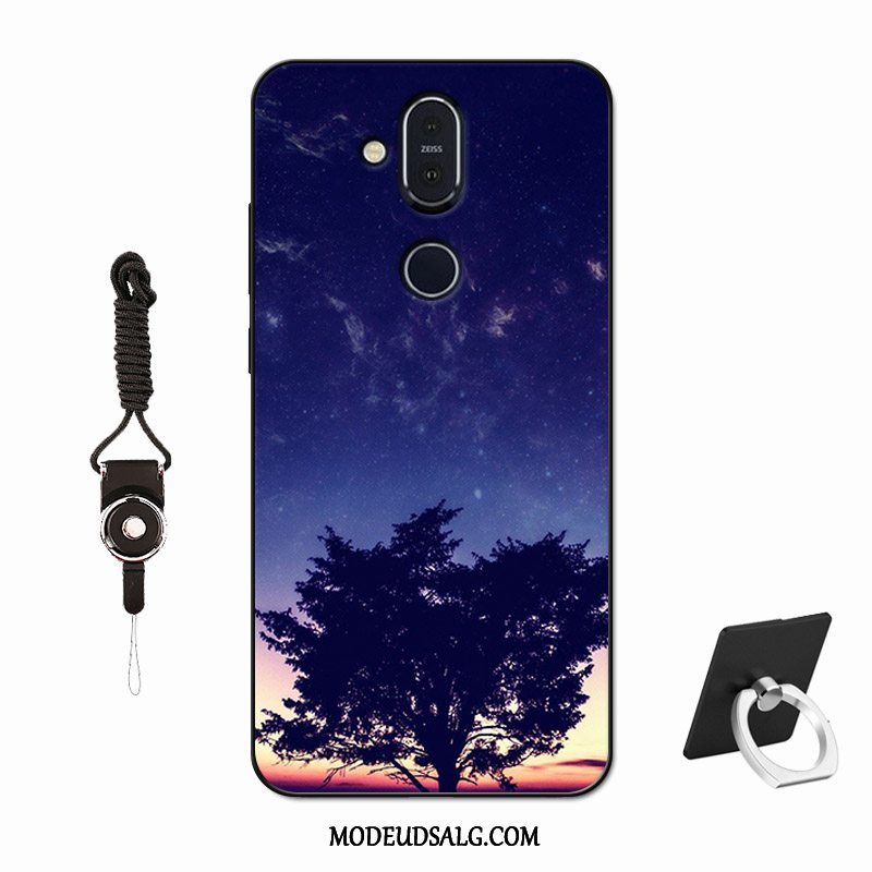 Nokia 8.1 Etui / Cover Beskyttelse Blød Skridsikre Silikone Elskeren