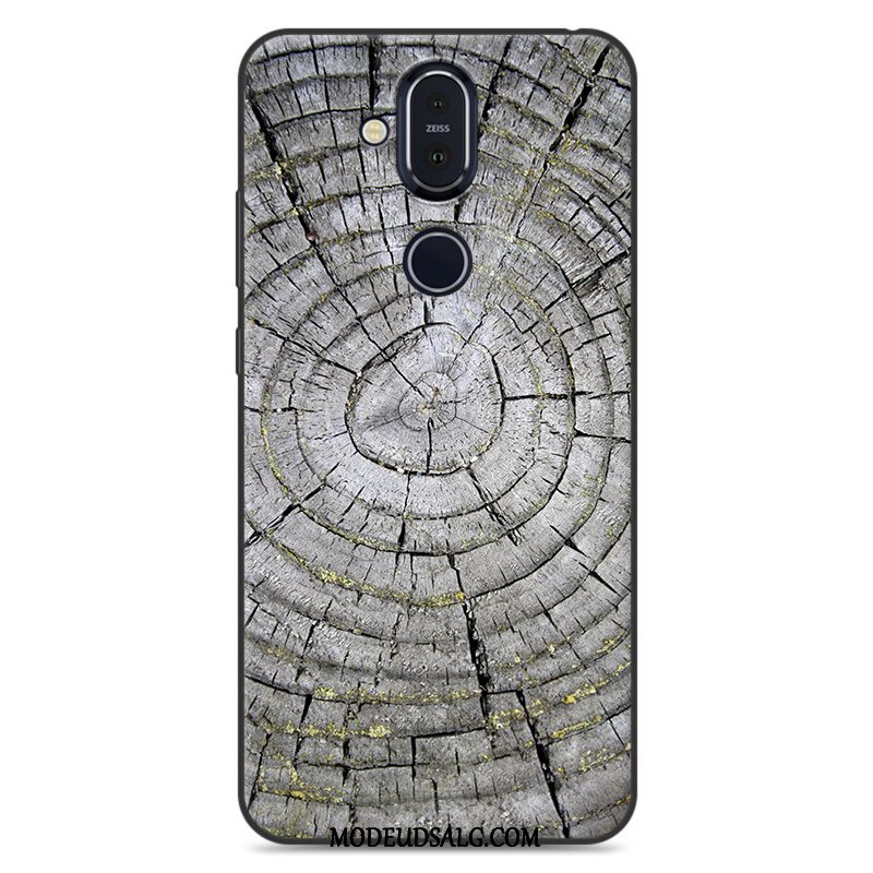 Nokia 8.1 Etui / Cover Beskyttelse Stor Kreativ Silikone Af Personlighed