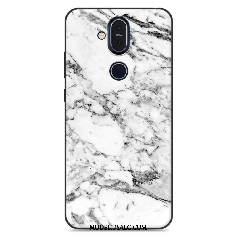 Nokia 8.1 Etui / Cover Beskyttelse Stor Kreativ Silikone Af Personlighed