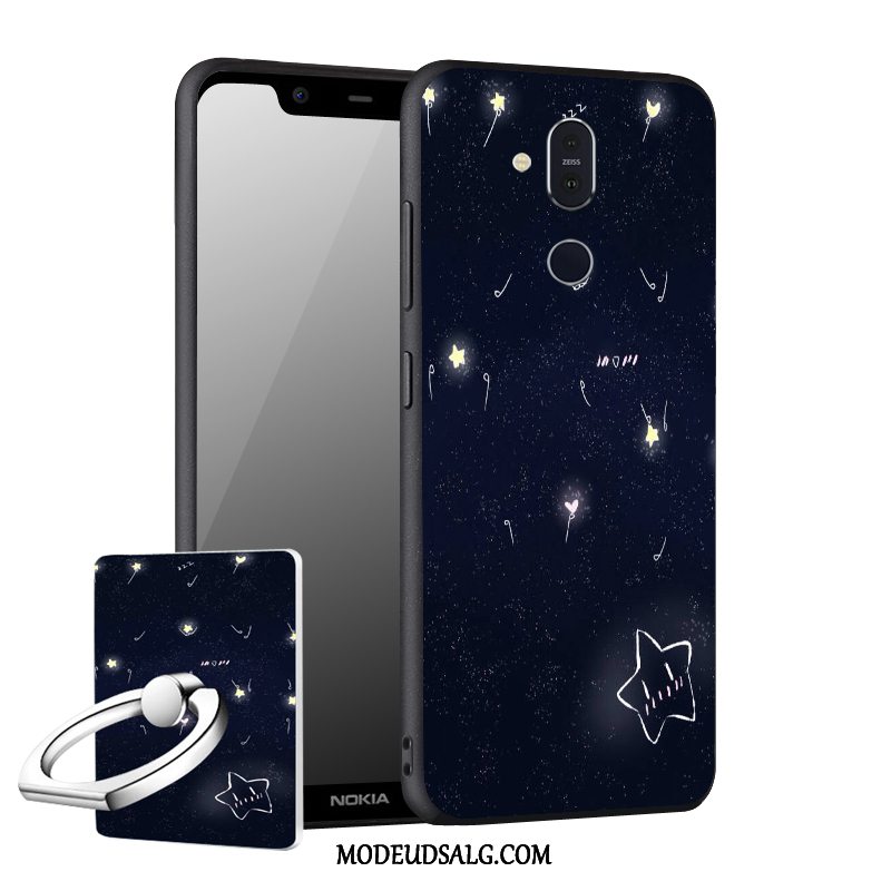 Nokia 8.1 Etui / Cover Ny Beskyttelse Support Anti-fald