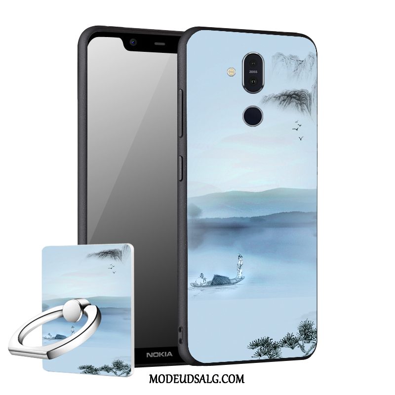 Nokia 8.1 Etui / Cover Ny Beskyttelse Support Anti-fald