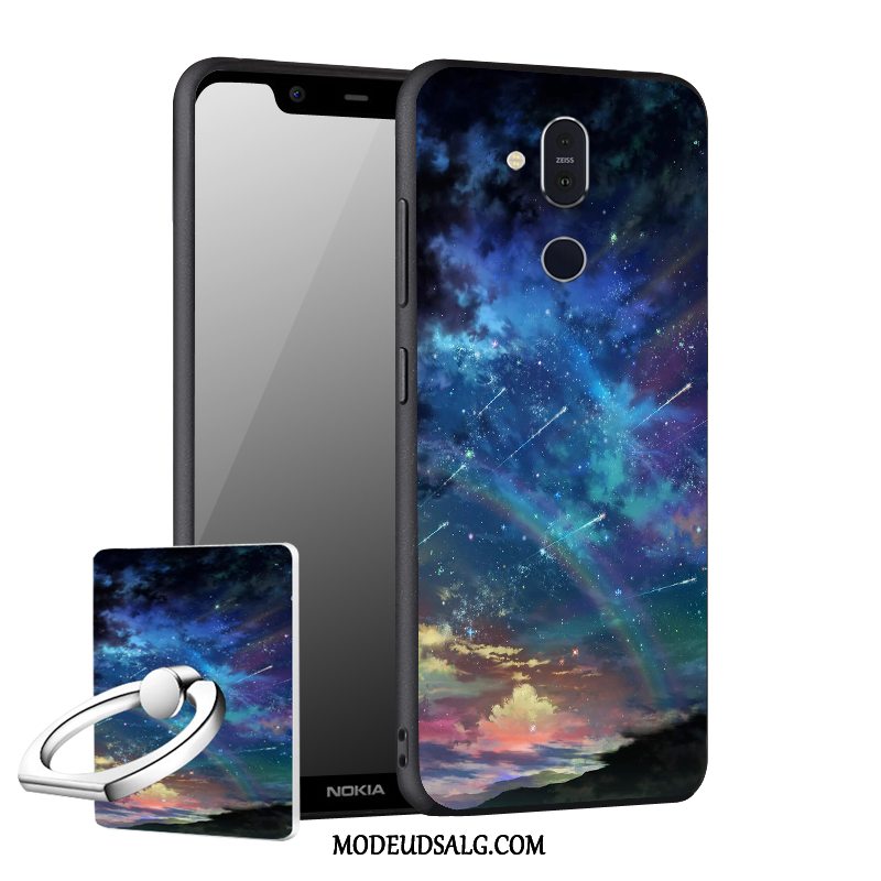 Nokia 8.1 Etui / Cover Ny Beskyttelse Support Anti-fald