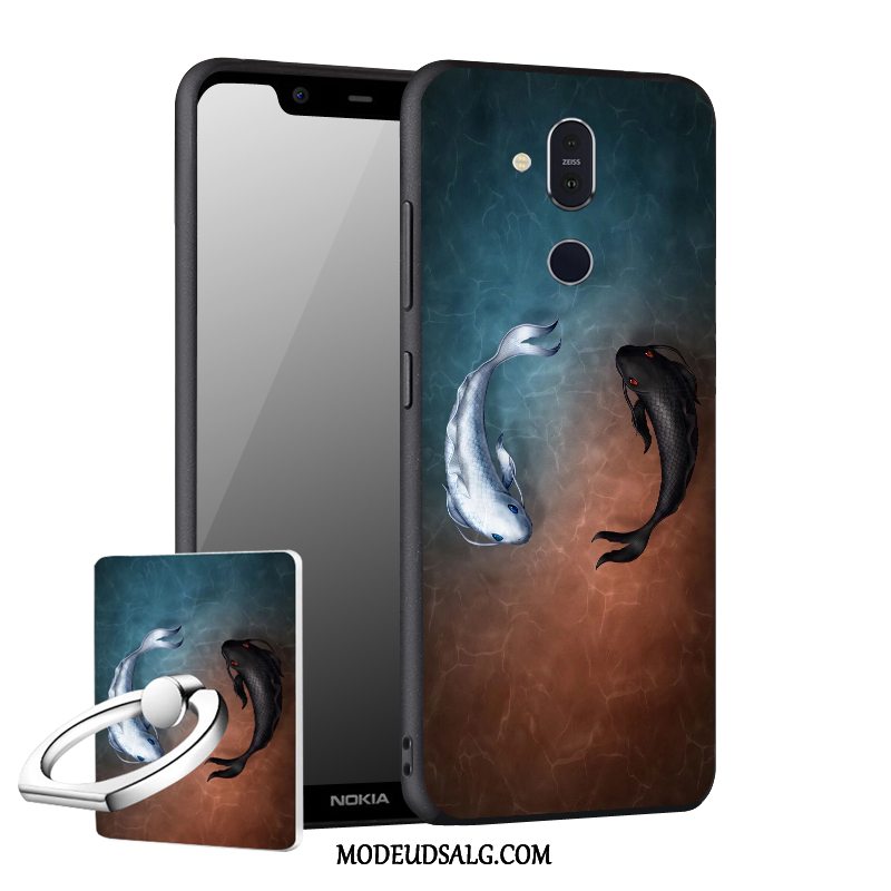 Nokia 8.1 Etui / Cover Ny Beskyttelse Support Anti-fald