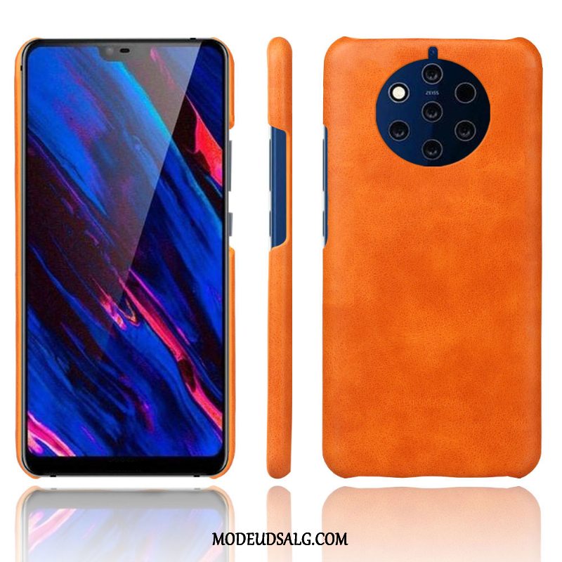 Nokia 9 Pureview Etui Bagdæksel Rød Beskyttelse Lædertaske Pu