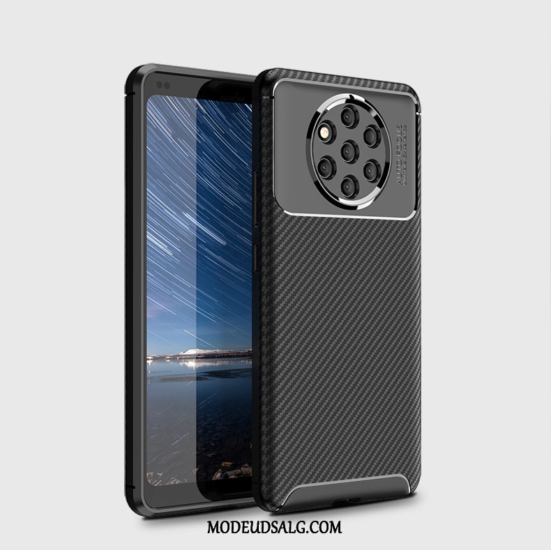 Nokia 9 Pureview Etui Blød Gasbag Blå Cover Beskyttelse