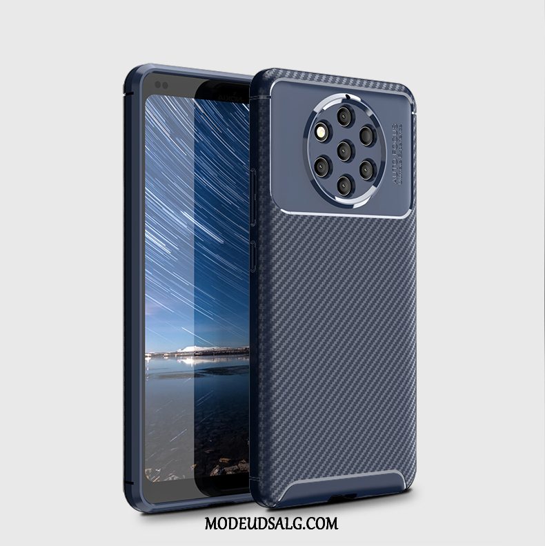 Nokia 9 Pureview Etui Blød Gasbag Blå Cover Beskyttelse