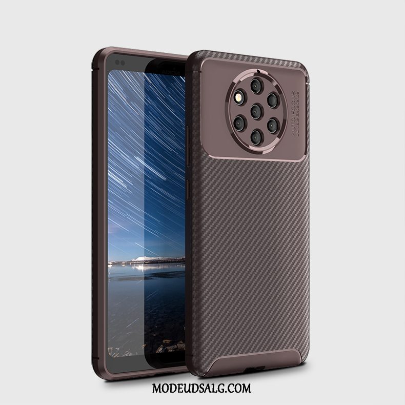 Nokia 9 Pureview Etui Blød Gasbag Blå Cover Beskyttelse