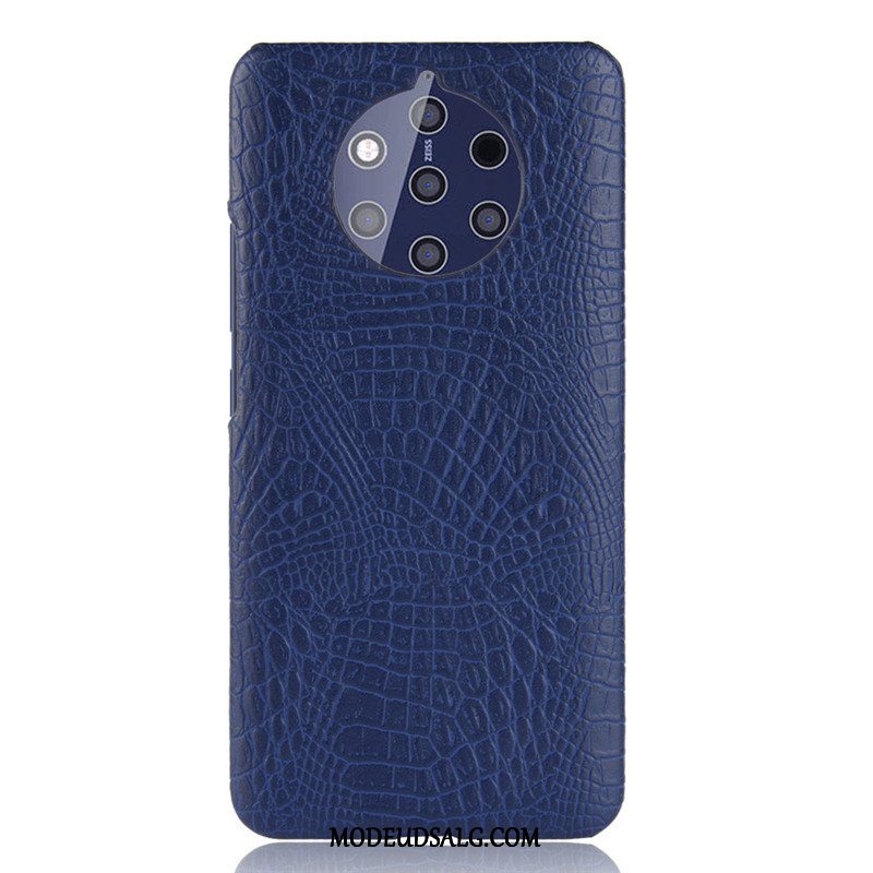 Nokia 9 Pureview Etui / Cover Læder Pu Beskyttelse Blå