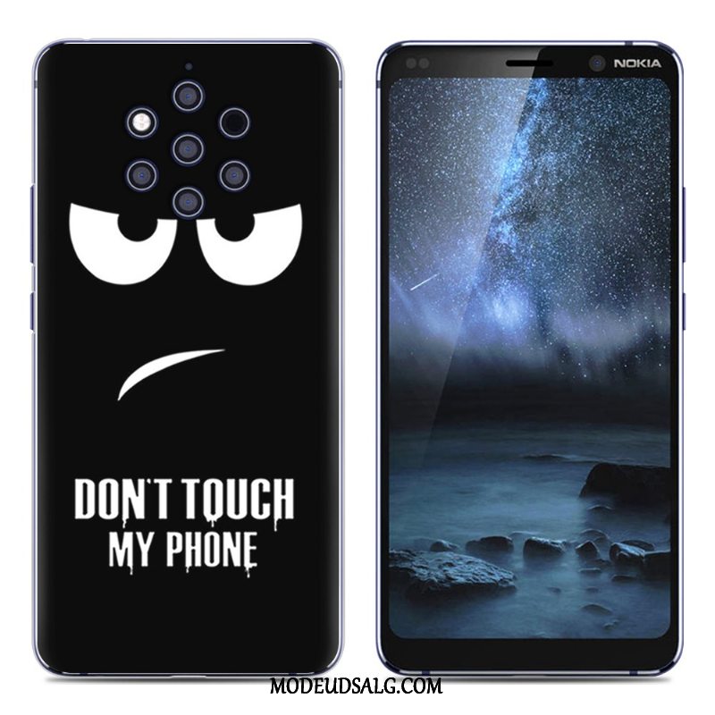 Nokia 9 Pureview Etui Kreativ Grøn Pu Blød Silikone