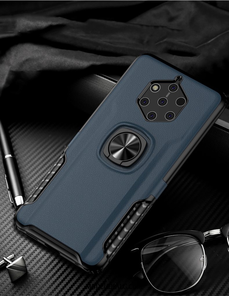 Nokia 9 Pureview Etui Pu Alt Inklusive Magnetisk Cover Sort