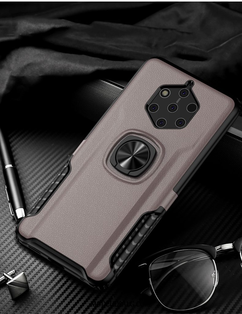 Nokia 9 Pureview Etui Pu Alt Inklusive Magnetisk Cover Sort