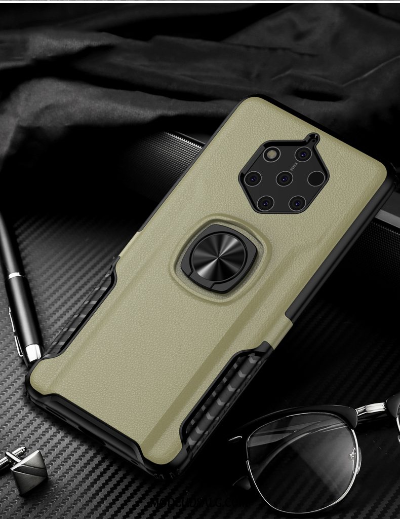 Nokia 9 Pureview Etui Pu Alt Inklusive Magnetisk Cover Sort