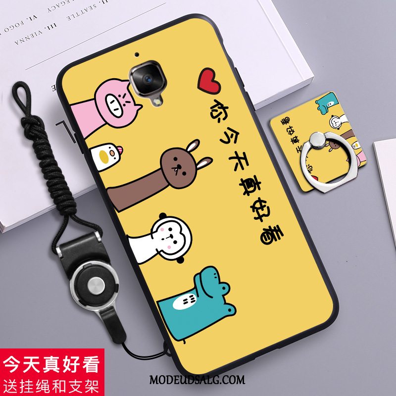 Oneplus 3 Etui Af Personlighed Cartoon Alt Inklusive Blød Anti-fald