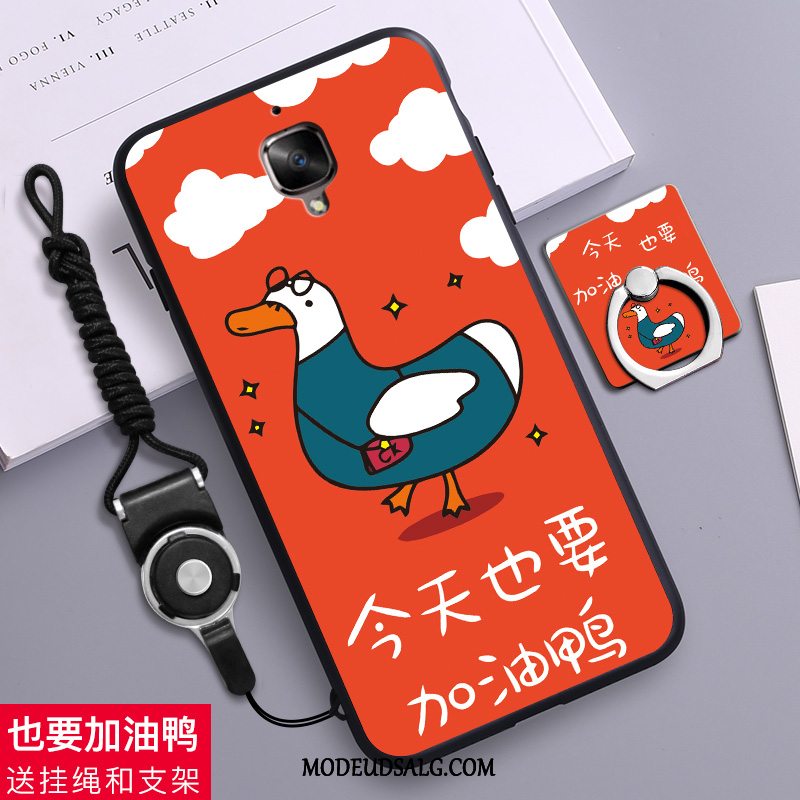 Oneplus 3 Etui Af Personlighed Cartoon Alt Inklusive Blød Anti-fald