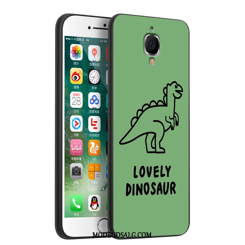 Oneplus 3 Etui Alt Inklusive Cover Cartoon Silikone Tre Forsvar