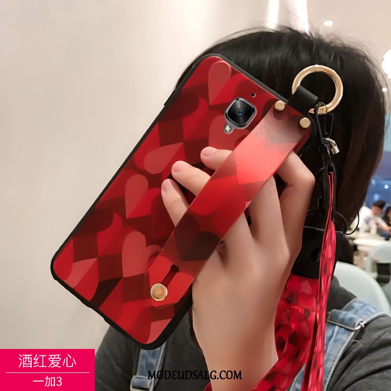 Oneplus 3 Etui / Cover Net Red Af Personlighed Anti-fald Silikone Blød