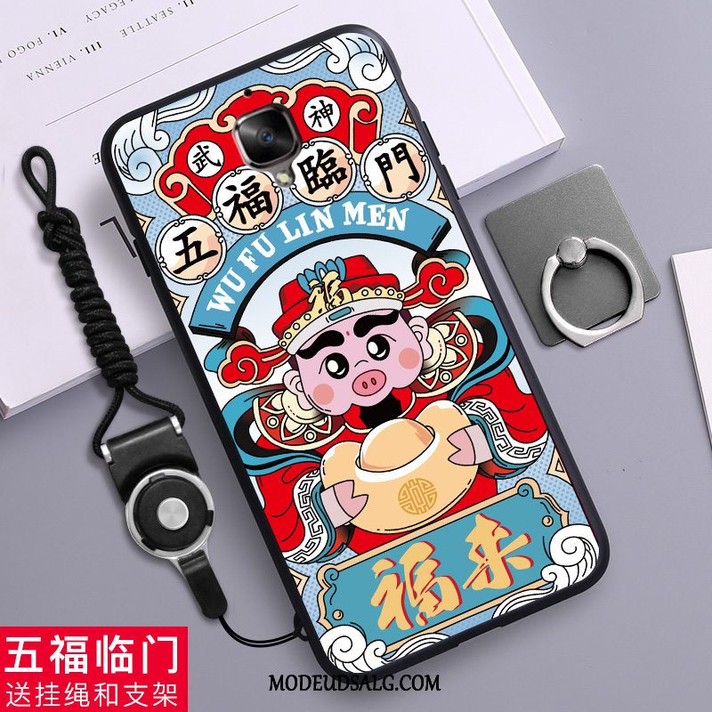 Oneplus 3 Etui Silikone Hængende Ornamenter Kreativ Af Personlighed Cartoon