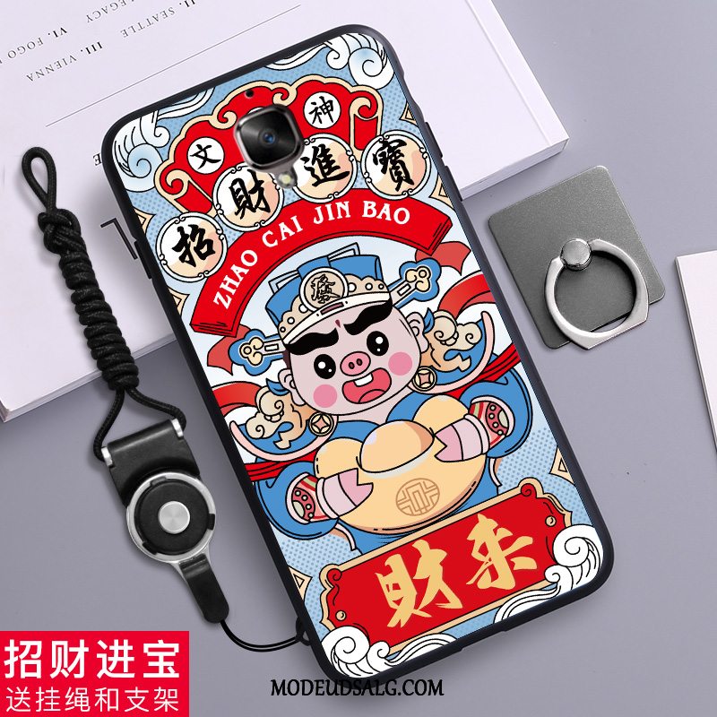 Oneplus 3 Etui Silikone Hængende Ornamenter Kreativ Af Personlighed Cartoon