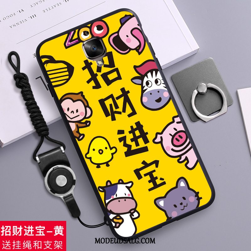 Oneplus 3 Etui Silikone Hængende Ornamenter Kreativ Af Personlighed Cartoon