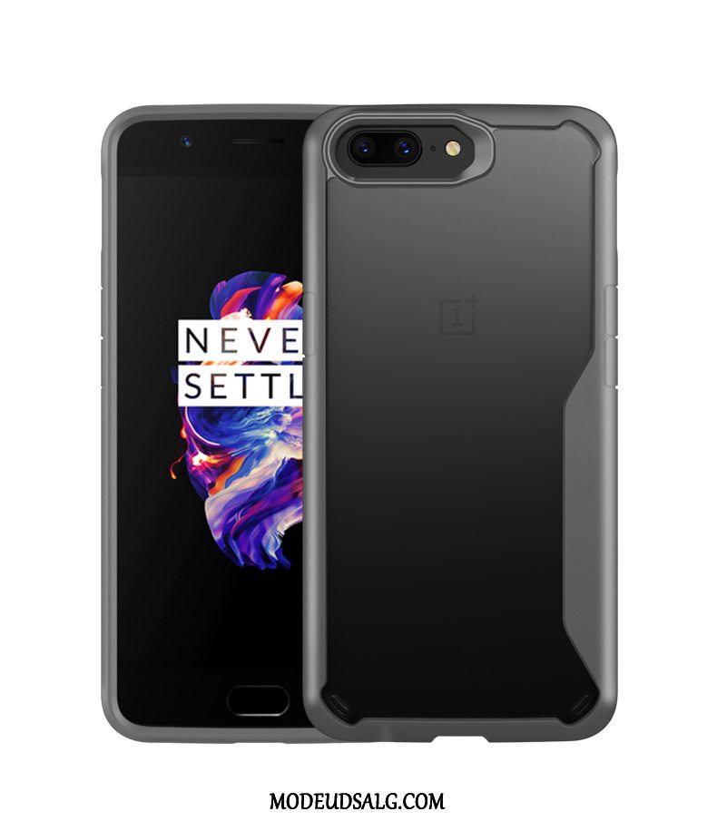 Oneplus 5 Etui Anti-fald Business Cover Rød Beskyttelse