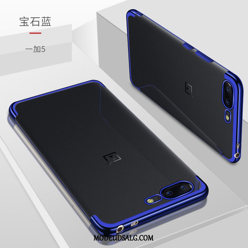 Oneplus 5 Etui Belægning Anti-fald Beskyttelse Silikone Cover