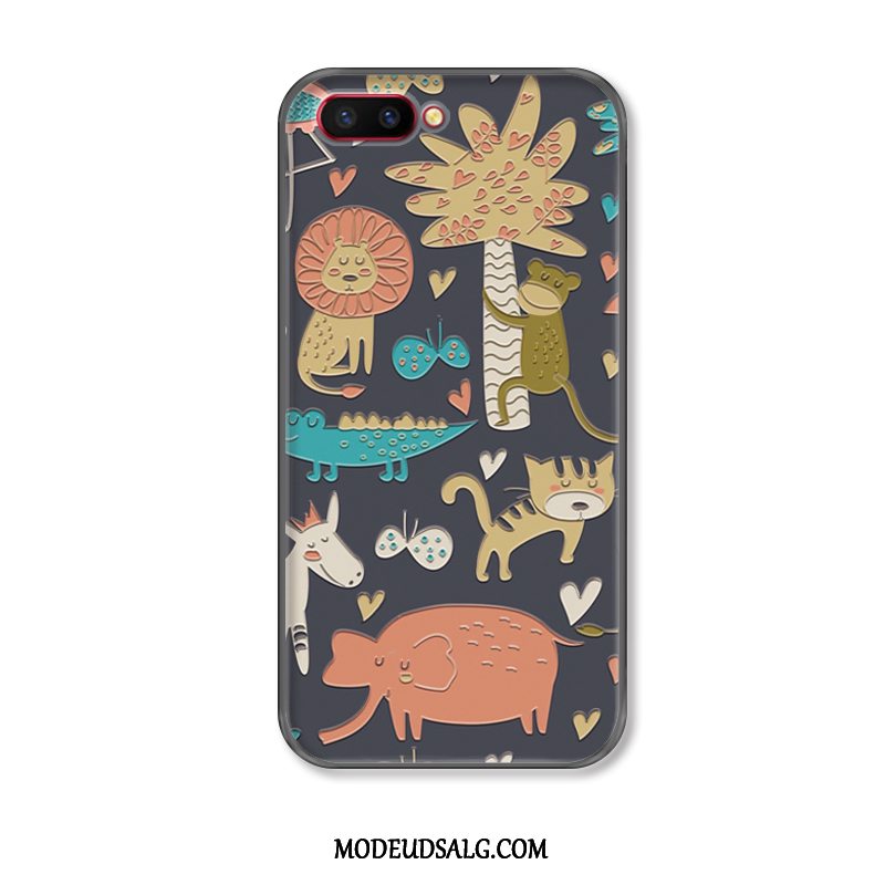 Oneplus 5 Etui / Cover Cartoon Sort Anti-fald Kreativ