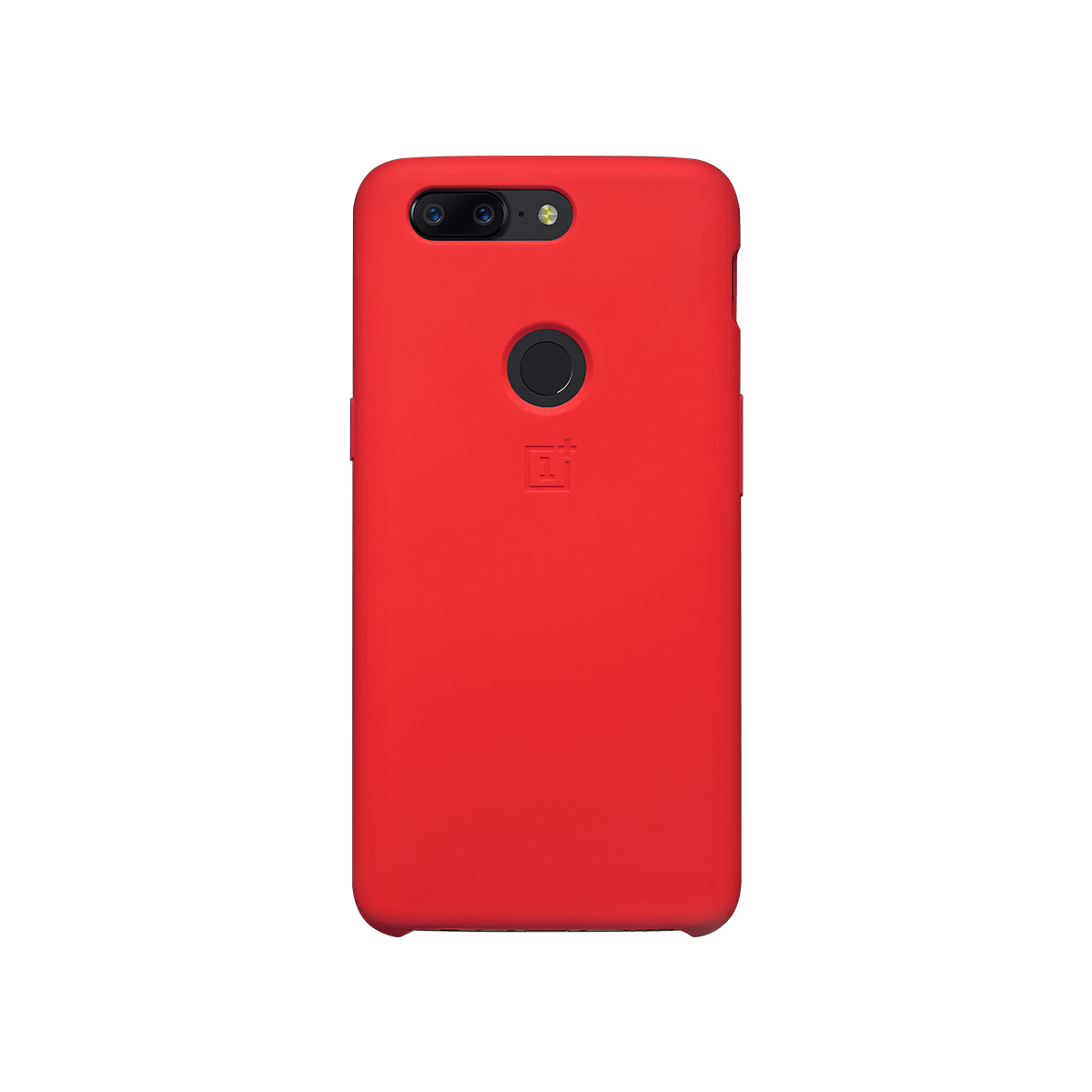 Oneplus 5t Etui Beskyttelse Silikone Rød Cover Autentiske