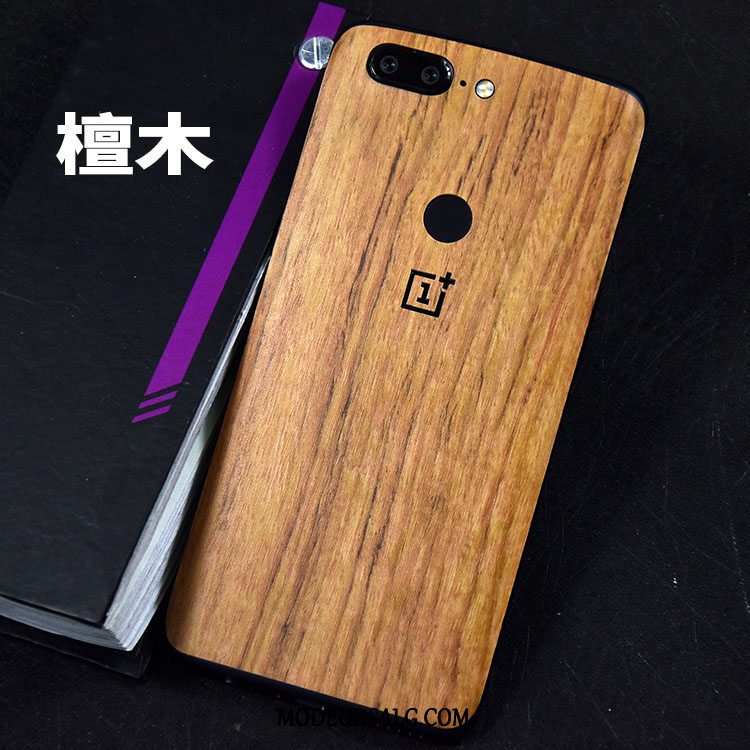 Oneplus 5t Etui Dekoration Farve Nubuck Membrane Trækorn