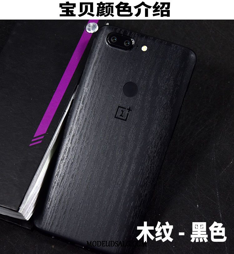 Oneplus 5t Etui Dekoration Farve Nubuck Membrane Trækorn