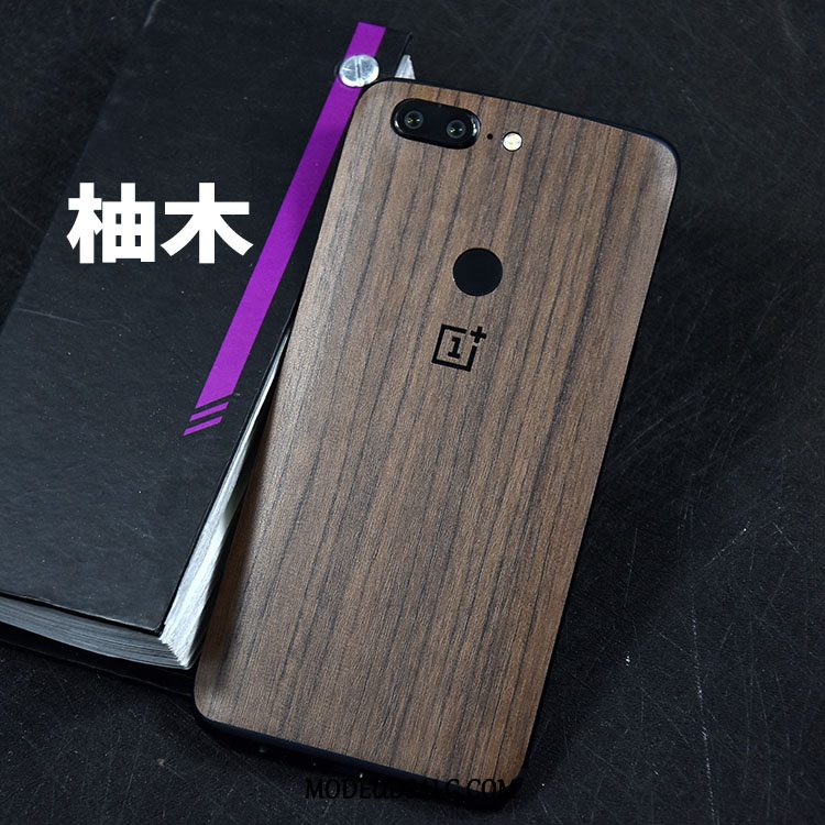 Oneplus 5t Etui Dekoration Farve Nubuck Membrane Trækorn