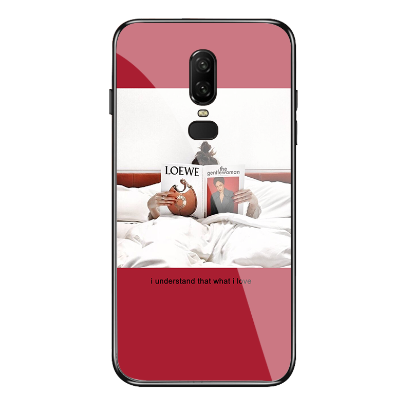 Oneplus 6 Etui Af Personlighed Trendy Hemming Beskyttelse Lyse