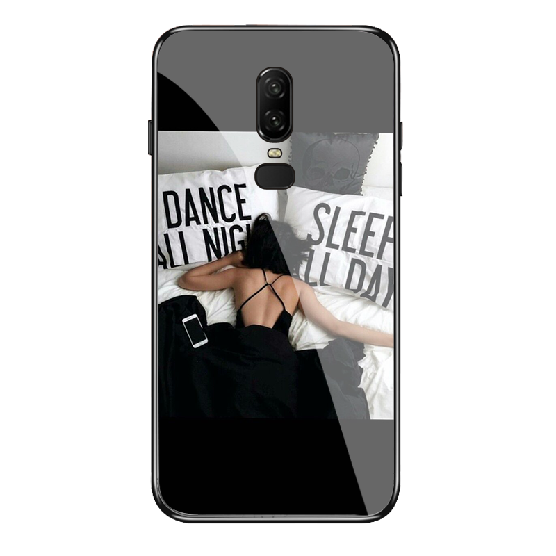 Oneplus 6 Etui Af Personlighed Trendy Hemming Beskyttelse Lyse