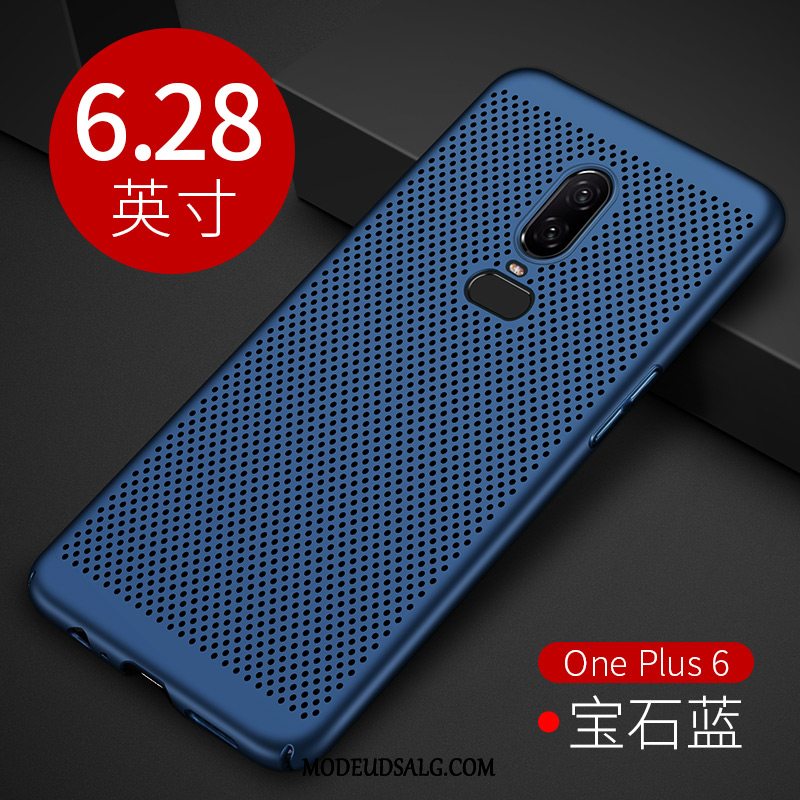 Oneplus 6 Etui Alt Inklusive Hård Cover Blonder Udstrålende